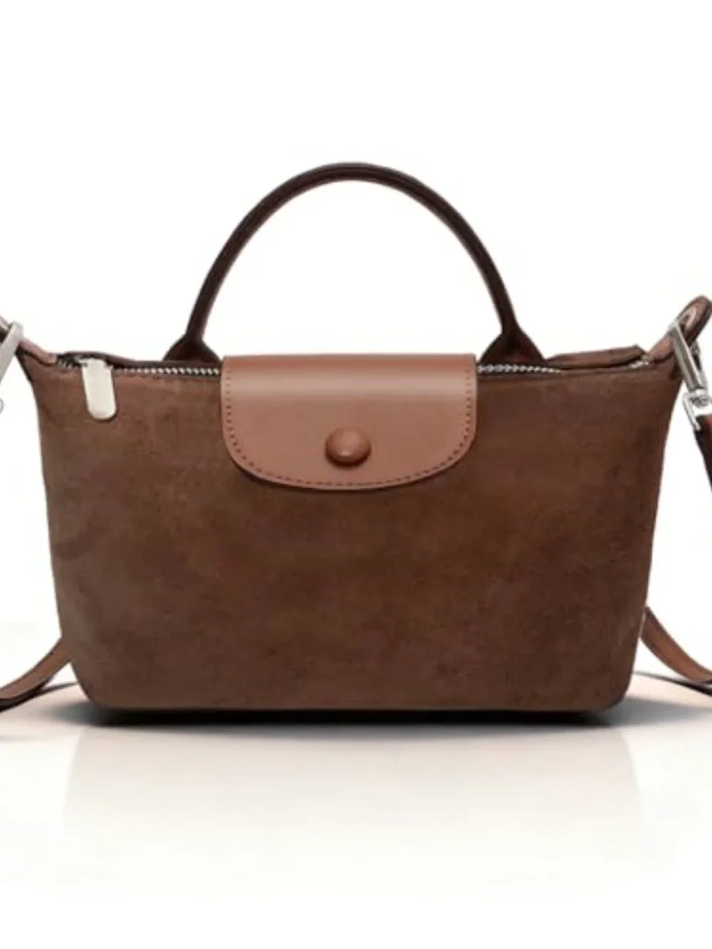 Trendy Crossbody Shoulder Purse Dumpling Handbag Faux Leather Everyday Travel